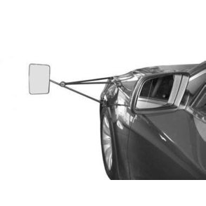 SEKUNDO 2 skrmspejle , par konveks