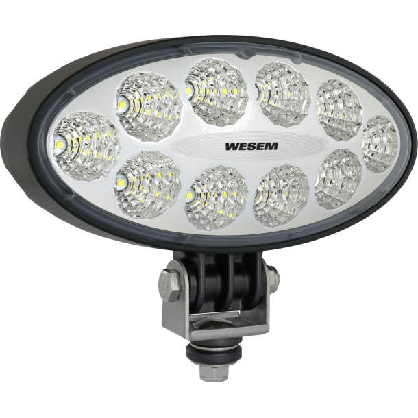 4000 Lumens oval LED arbejdslampe, 12/24v, Deutch