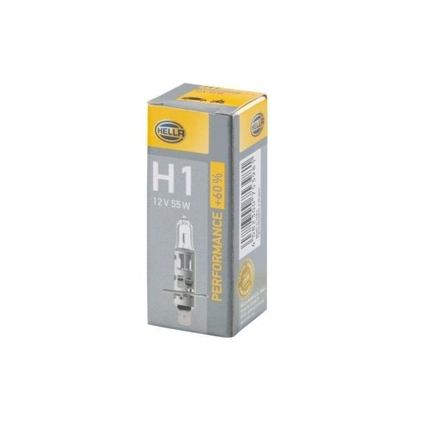 Halogen pre H1 12V/55W P14,5S +60%