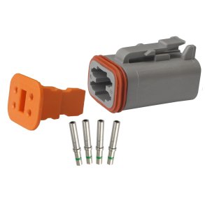 4-polet DEUTSCH stik, 1 stk. hunstik