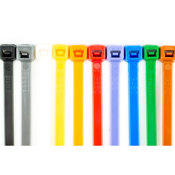 Kabelbinder, grn 4.8 x 200 mm, 100 stk.