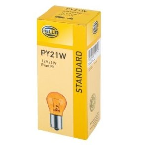 Signal pre 12V PY21W BAU15S GUL