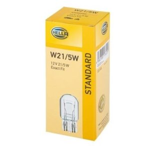 Glassokkelpre 12V/21W/5W W21/5W W3x16Q