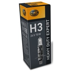 Halogen pre H3 24V/70W PK22S Double power