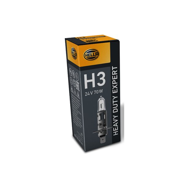 Halogen pre H3 24V/70W PK22S Double power