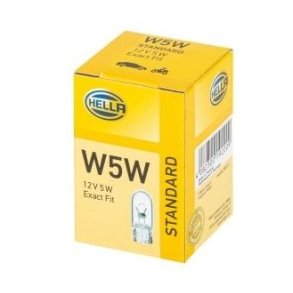 Glassokkel pre 12V/5W W5W W2,1x9,5D