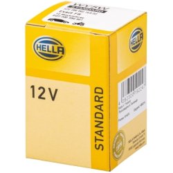 Glassokkel pre 12V/5W WY5W W2,1x9,5D Gul