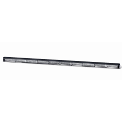 Traffic director m/ fuld scenelight, 8-LED HRZ, gul/hvid, 12v, incl. beslag