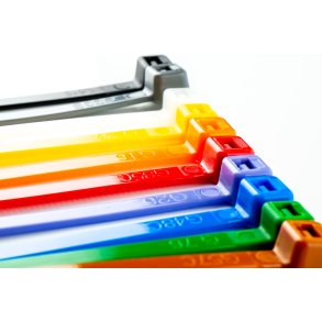 Farvede kabelbindere