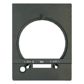 Front 1318 for Renault Premium, sort, firkantet 2 chauffrer