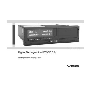 Brugervejledning DTCO 3.0