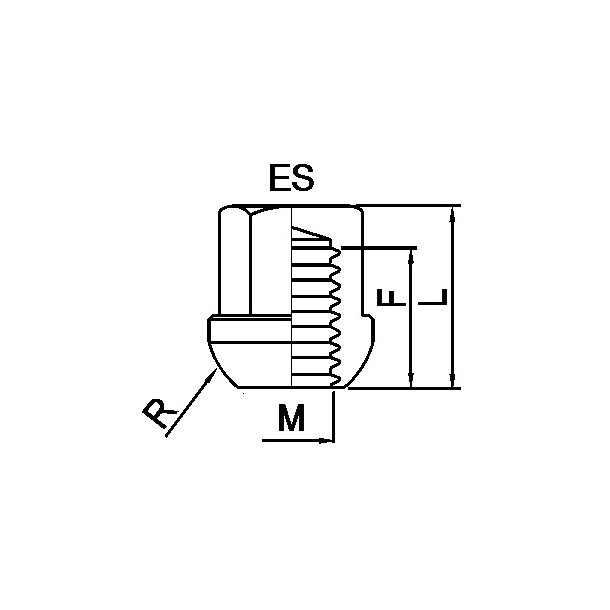 L�sem�triks�t L=24 19 / 14 x 1,5 S