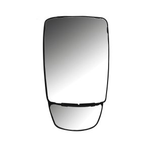 232 x 382 mm. spejl med konveks glas (R1200/R300) EL/24V