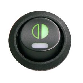 Vippekontakt, baggrundsbelyst, 12/24v, natsnkning, 