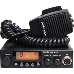 CB Mobilstation Danita 3000 Multi 40 Kanaler 4 Watt FM/ AM