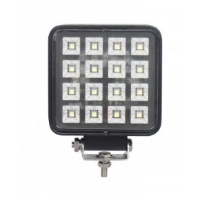 LED arbejdslygte 12/24V 2400 Lumen med kontakt