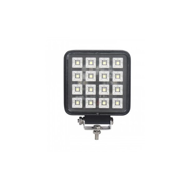 LED arbejdslygte 12/24V 2400 Lumen med kontakt