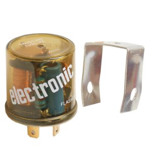 Blinkrel universal 3-pol kort 12V 240W