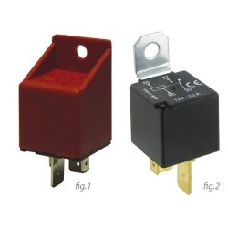 Hj effekt rel 24V 40A 87