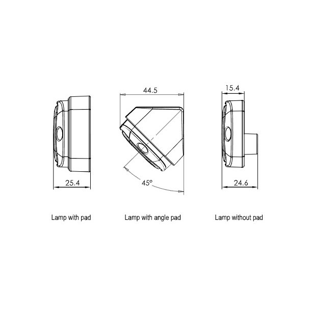 WAS 1501 arbejdslygte/Scenelight til pbygning