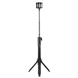 Transportabel scenelight m/indbygget Li-ion batteri, 7000 Lumen, 360 graders belysning