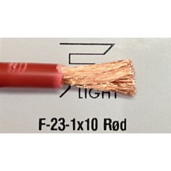 1X10 PVTAU Rd, Monteringsledning, 100 meter