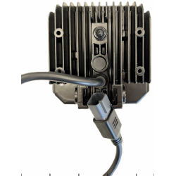 Arbejdslygte 16-LED, 50W, 5200 lm, 10-30V, Deutsch connector, DT stik med kontakt