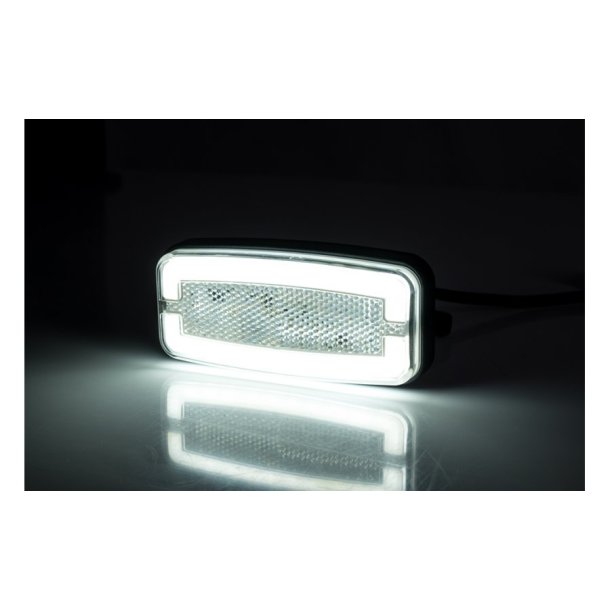 Markeringslygte, Neon,12/24V, Hvid
