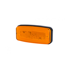Markeringslygte, Neon,12/24V, Gul