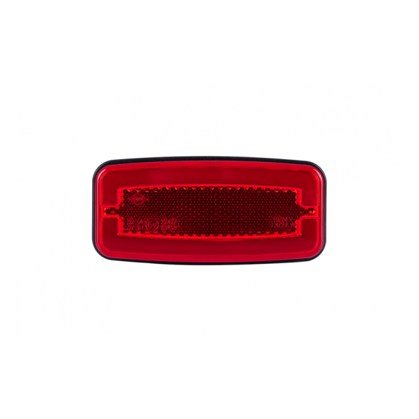 Markeringslygte, Neon,12/24V, Rd