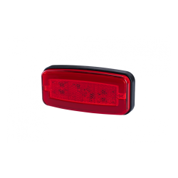 Markeringslygte, Neon,12/24V, Rd