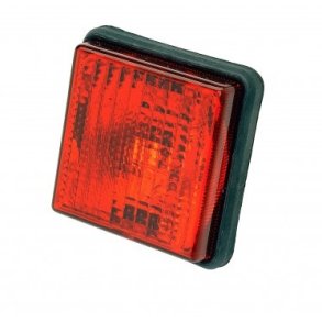 RUBBOLITE M311 BAKLYGTE 111x111 mm.