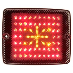 GYLLE Baglygte LED, Stop/blink/position, 10-30V. 130x110 mm