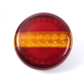 3-kammer LED lygte med dynamisk blink, hjre