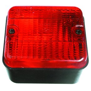 T�gelygte, trailer 86x76x50mm. bulk  (R�d)