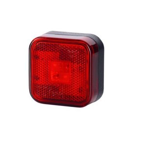 LED BAGLYGTE 12/24V RD