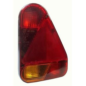 Baglygte hjre, 160 x 220 x 55 mm. med tgelys