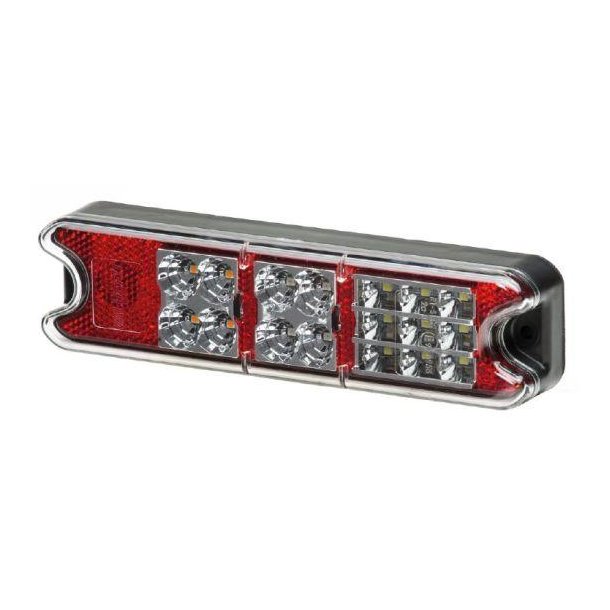 LED 5 funktions baglygte 12-24V universal