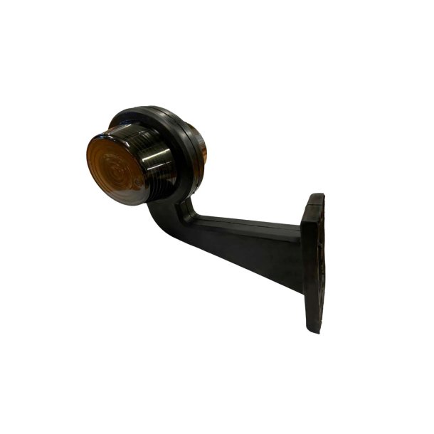 LED Markeringslygte 195mm arm GYLLE m/kold hvid/rd diode, rgfarvet