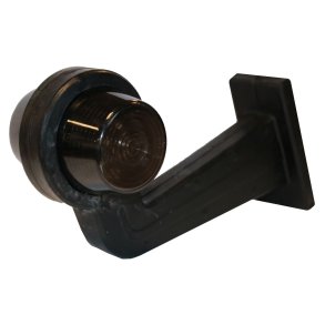 LED Markeringslygte 195mm arm GYLLE m/kold hvid/rd diode, rgfarvet