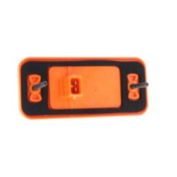 Sidemarkeringslygte LED med refleks gul 24V