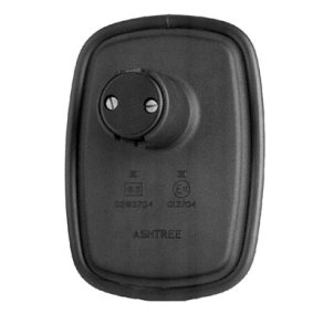 131 x 183 mm. spejl med konveks glas