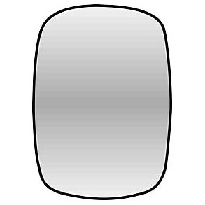 127 x 180 mm. Plant spejlglas