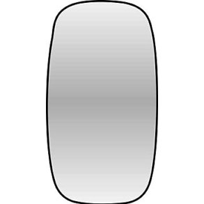 140 x 250 mm. Konveks spejlglas (R1400) 