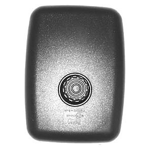 238 x 328 mm. spejl med konveks glas (R1800)