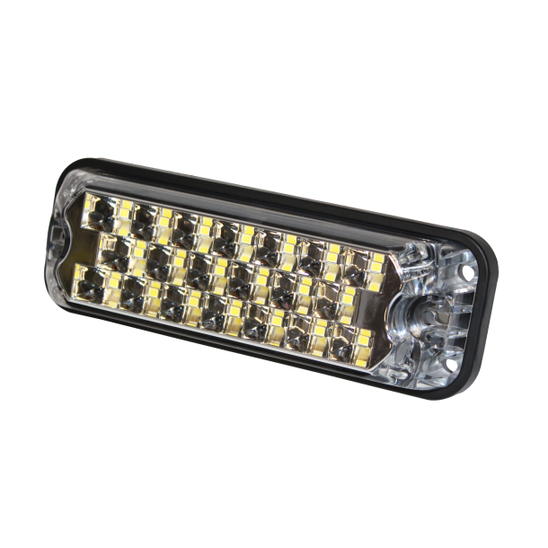 Supplerende LED, 12/24v, gul/klar, R65