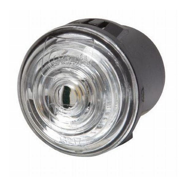 LED positionslygte,  30 mm. hvid 9-33V