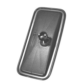 186 x 318 mm. spejl med konveks glas (R2000)