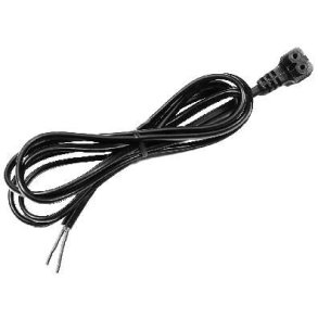 HUNSTIK 2-pols firkantet med 150 cm. kabel TYPE A