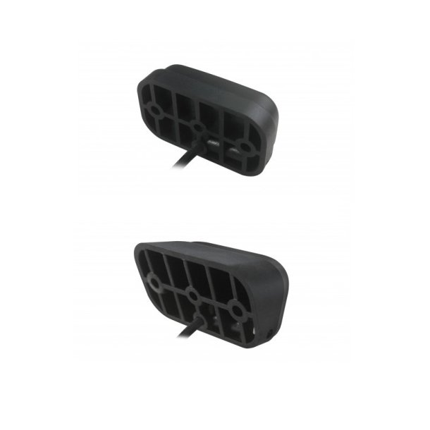 Mini LED Scenelight/arbejdslampe, 9 W, 810 lm, 10-30 V, inkl. 2 monteringsplader.